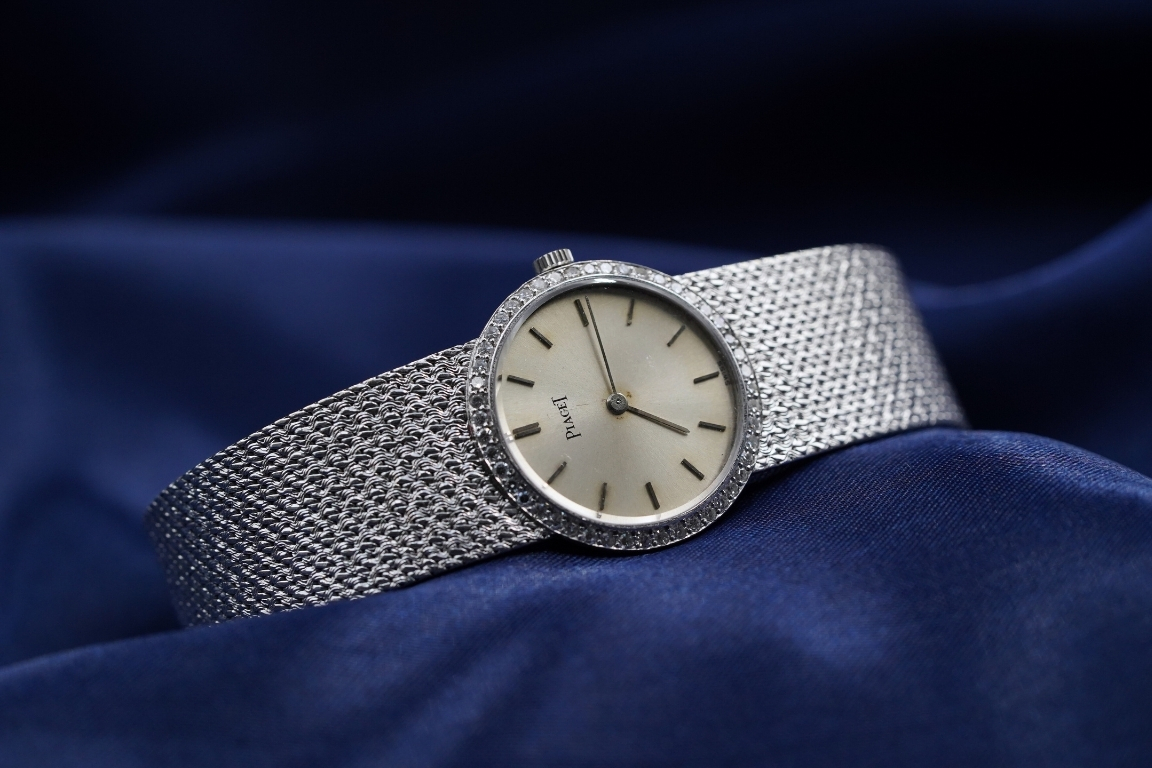 piaget horloge met diamant en witgoud